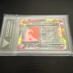 Pokemon Topps Mewtwo Srtikes Back #27 Stealing Pokemon - Image 3