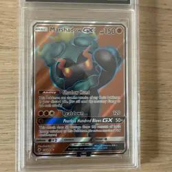 2017 Marshadow GX 137/147 Full Art Ultra Rare Pokemon - Burning Shadows - GG 7 - Image 1