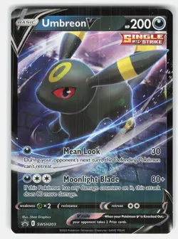 Umbreon V SWSH203 Pokemon TCG Black Star Promo - Image 1