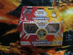 Pokemon Sun and Moon Trainer Kit - Lycanroc and Alolan Raichu READ DESCRIPTION - Image 1