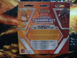 Pokemon Sun and Moon Trainer Kit - Lycanroc and Alolan Raichu READ DESCRIPTION - Image 2