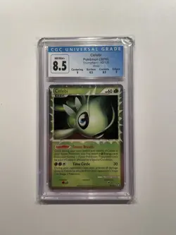 2010 POKEMON TCG HG & SS TRIUMPHANT - CELEBI #92/102 (HOLO) - CGC 8.5 NM/MINT+ - Image 1