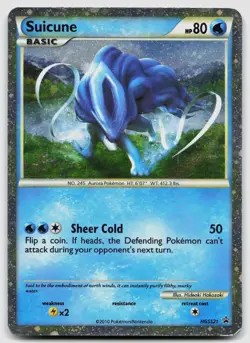 Suicune HGSS21 HGSS Black Star Promos Pokemon MP - Image 1