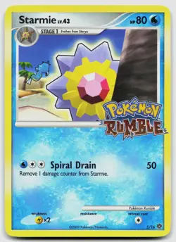 Starmie 5/16 Pokemon Rumble Pokemon MP - Image 1
