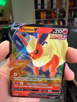 Flareon V SWSH149 Holo Promo Sword & Shield Promo Pokemon Holo - Image 3