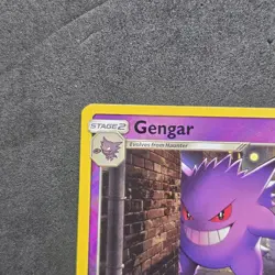 Gengar 38/111 Sun & Moon Crimson Invasion Reverse Holo Pokemon TCG NM - Image 4
