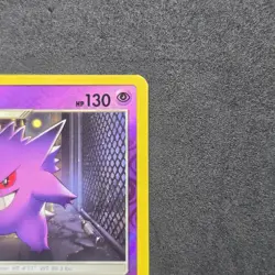 Gengar 38/111 Sun & Moon Crimson Invasion Reverse Holo Pokemon TCG NM - Image 5