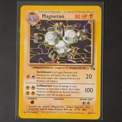 Wizards of the Coast Pokemon TCG Magneton Fossil 26/62 non holo Rare Unlimited - Image 1