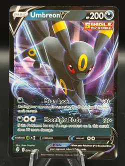 Pokemon 2021 Evolving Skies Umbreon V Ultra Rare #094/203 - NM - Image 1