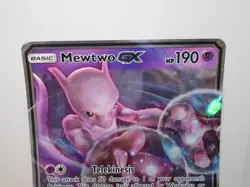 Pokemon TCG Card Mewtwo GX JUMBO CARD SM196 2019 Detective Pikachu Promo MP - Image 4
