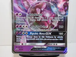 Pokemon TCG Card Mewtwo GX JUMBO CARD SM196 2019 Detective Pikachu Promo MP - Image 5