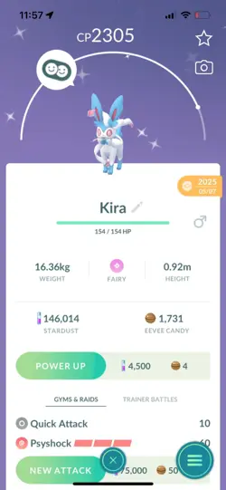 Pokemon Go (Stage 28) Shiny Eeveelutions ( 19 Shinys ) - Image 2