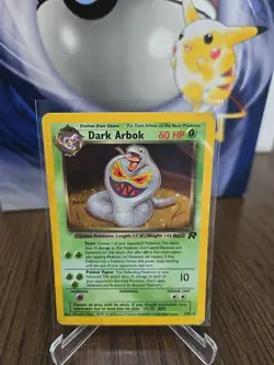 Pokemon TCG Dark Arbok Team Rocket 2/82 Holo Foil Rare - Image 1