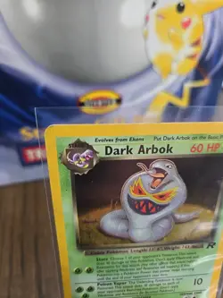 Pokemon TCG Dark Arbok Team Rocket 2/82 Holo Foil Rare - Image 3