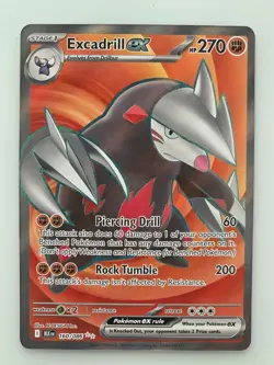 Excadrill ex 160/086 - Black Bolt - Pokemon Card NM/M 160/086 - Image 1
