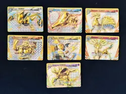 Lot of 7 BREAK Pokemon cards - Good to NM - Lugia, Xerneas, Raichu, etc. - Image 1