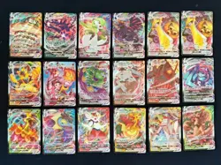 Lot of 18 VMAX pokemon cards - NM - Image 1