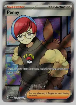 Penny 239/198 Ultra Rare Scarlet & Violet Pokemon Near Mint - Image 1
