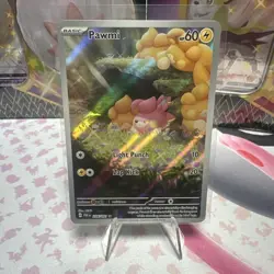 Pawmi 226/091 - Pokemon TCG Paldean Fates - Illustration Rare - Image 1