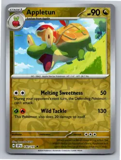 Appletun 140/191 Uncommon Surging Sparks Pokemon Reverse Holo Near Mint - Image 1