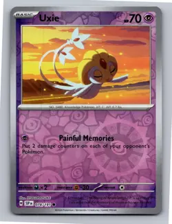 Uxie 078/191 Common Surging Sparks Pokemon Reverse Holo Near Mint - Image 1