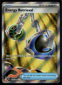 Energy Retrieval 108/086 Chaos Rising Holo Ultra Rare Pokemon - Image 1