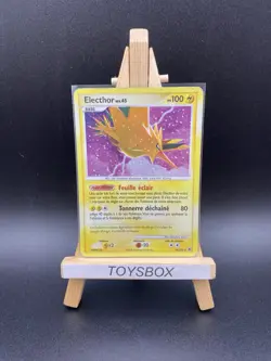 Carte Pokemon Electhor Holo 14/100 / Bloc DP Aube Majesteuse / Played FR - Image 1