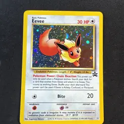Eevee 11/53 Wotc Black Star Promo Holo Pokemon MJ - Image 1