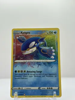Kyogre 021/072 Shining Fates Amazing Rare Holo Pokemon TCG - Image 1