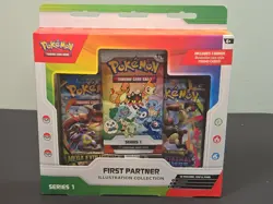 2026 Pokemon FIRST PARTNER Illustration Collection SERIES 1, Factory Sealed - Image 1