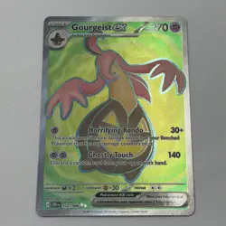 Pokemon TCG Gourgeist EX 102/086 Chaos Rising Full Art - Image 2