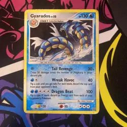 Gyarados (DP Stormfront) 19/100 Holo Holo Rare Deck Exclusives Pokemon Holo DMG - Image 1