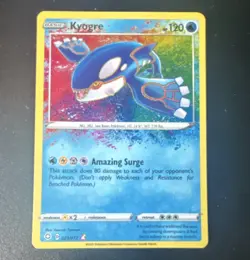 Pokemon TCG Shining Fates Kyogre 021/072 Amazing Rare Holo HP120 English 2021 - Image 1