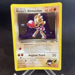 Rocket's Hitmonchan 11/132 Lightly Played | Gym Heroes Unlimited | Pokemon Card - Image 1
