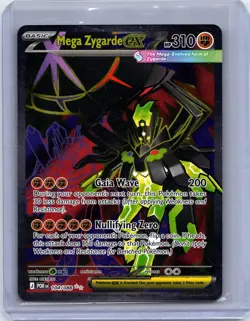 Mega Zygarde ex 104/088 Ultra Rare Perfect Order Pokemon Near Mint - Image 1
