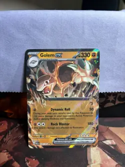 Golem EX 76/165 Scarlet & Violet 151 Pokemon TCG Holo - Image 1