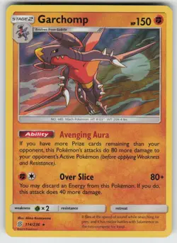 Holo Garchomp 114/236 Rare Unified Minds Near Mint - Image 1