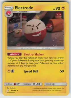 Holo Electrode 39/181 Rare Team Up Near Mint - Image 1