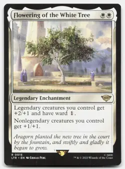 Flowering of the White Tree - NM - LTR The Lord of the Rings #15 - MTG Magic - Image 1