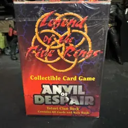 Legend of the Five Rings CCG Anvil of Despair “Toturi” Clan deck New Sealed - Image 2