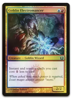 Goblin Electromancer #163 (Foil) (NM) Return to Ravnica RTR Magic MTG - Image 1