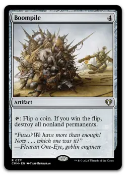 Boompile #371 (NM) Commander Masters CMM Magic MTG - Image 1