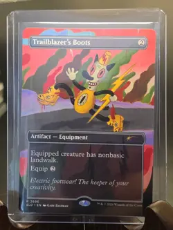 Trailblazer's Boots (2696) Secret Lair Drop MTG Regular Near Mint - Image 3