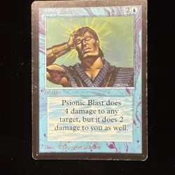 ***Beta Psionic Blast*** MTG Beta Magic MP #25 - Image 1