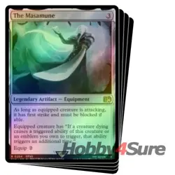 Foil The Masamune X4 M/NM Magic: The Gathering MTG Final Fantasy - Image 1