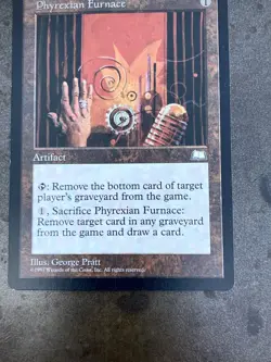 MTG Phyrexian Furnace Weatherlight 1997 Old Frame Premodern Legacy - Image 5