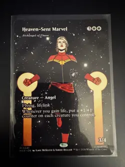 Heaven-Sent Marvel - MTG (Borderless) Non Foil - Mythic 0041 Marvel Super Heroes - Image 1