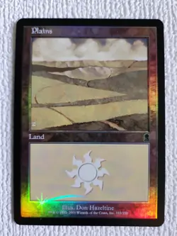Plains (332) Odyssey Foil NM Near Mint MTG - Image 1