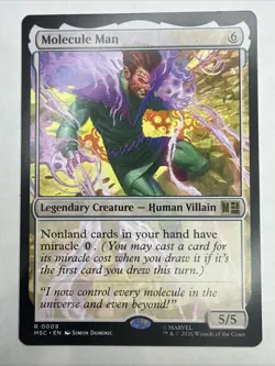 Molecule Man Commander: Marvel Super Heroes Regular NM Never Played - Image 1