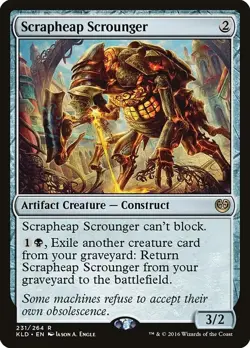 Scrapheap Scrounger Kaladesh Light Play MTG Magic DNA GAMES - Image 1